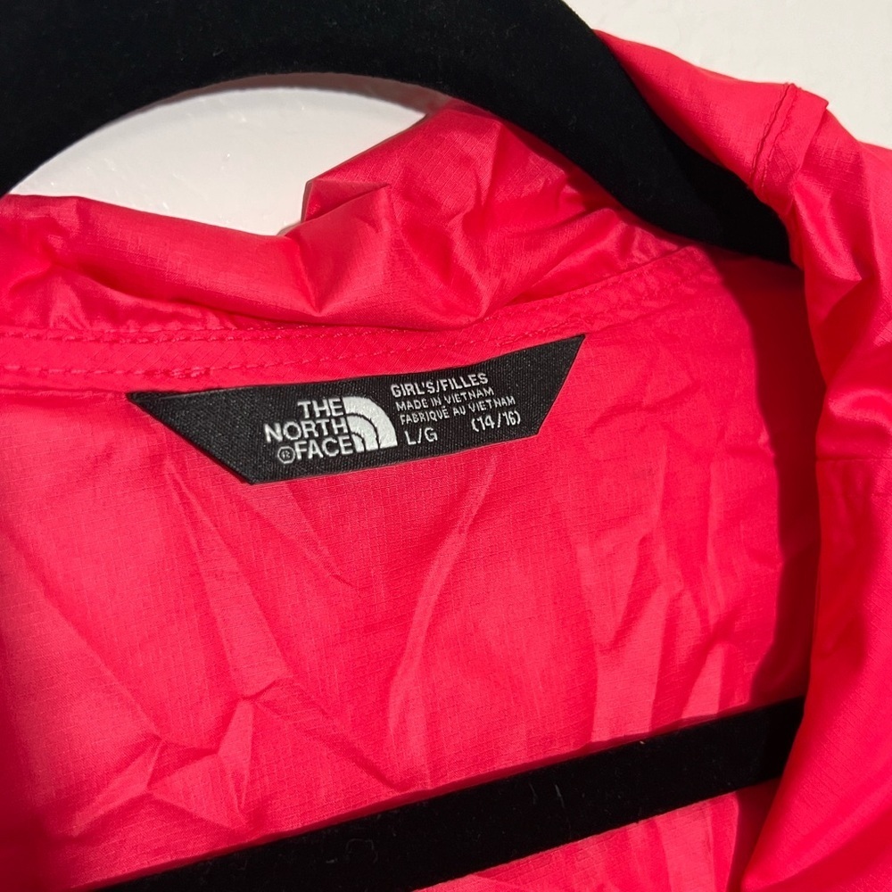 THE NORTH FACE Windwall Hoodie windbreaker jacket Girl’s L - Picture 8 of 8